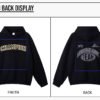 Custom 430 GSM Brushed Terry Pullover Hoodie - Style 09C1D1 - product detail view 9