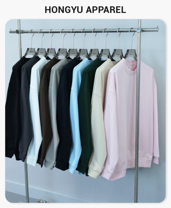 Custom 430G Brushed Terry Sweatshirt | - Style 256DB3 - product detail view 4 Custom 430G Brushed Terry Sweatshirt | - Style 256DB3 - product detail view 4