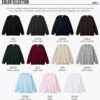 Custom 430G Brushed Terry Sweatshirt | - Style 256DB3 - product detail view 6 Custom 430G Brushed Terry Sweatshirt | - Style 256DB3 - product detail view 6