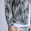Custom Abstract Print Denim Trucker Jacket - Style 4FDBC0 - product detail view 6 Custom Abstract Print Denim Trucker Jacket - Style 4FDBC0 - product detail view 6