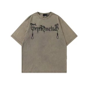 Custom Acid-Wash Boxy Graphic T-Shirt - Style 910DCC