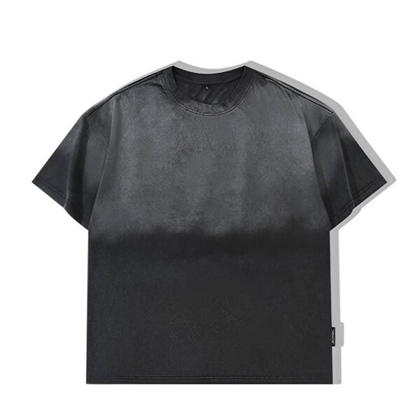 Custom 230 GSM Acid-Wash Gradient Oversized T-Shirt | VW-FF8B - Style FF8B7C - product detail view 4