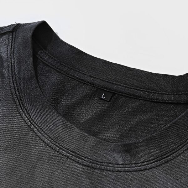 Custom 230 GSM Acid-Wash Gradient Oversized T-Shirt | VW-FF8B - Style FF8B7C - product detail view 6
