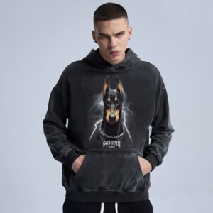 Custom Acid Wash Graphic Pullover Hoodie VWH-1420 - Style 64BD14