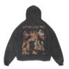 Custom Vintage Acid-Wash Graphic Pullover Hoodie - Style C48EDE - product detail view 5