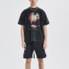 Custom Acid-Wash Graphic Heavyweight T-Shirt - Style F4FB94 - product detail view 2