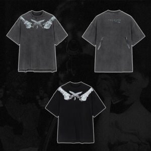 Custom Acid-Wash Graphic Heavyweight T-Shirt | VW-8E9FF5 - Style 8E9FF5