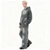 Custom Acid-Wash Rhinestone Hoodie and Wide-Leg Set - Style 60739D Custom Acid-Wash Rhinestone Hoodie and Wide-Leg Set - Style 60739D