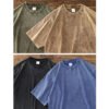 Custom Acid-Wash Oversized Blank Crewneck T-Shirt - Style 18F3CE - product detail view 8