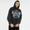 Custom Acid Wash Oversized Graphic Pullover Hoodie - Style 6371B6 - product detail view 5