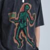 Custom Acid-Wash Skeleton Graphic Oversized T-Shirt - Style A305BA - product detail view 7 Custom Acid-Wash Skeleton Graphic Oversized T-Shirt - Style A305BA - product detail view 7
