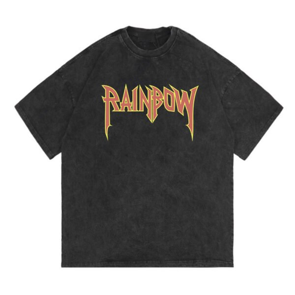 Custom Acid-Wash Oversized Logo T-Shirt - Style BF0536 - product detail view 4 Custom Acid-Wash Oversized Logo T-Shirt - Style BF0536 - product detail view 4