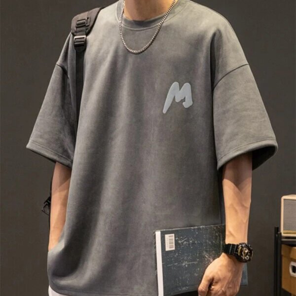 Custom Acid-Wash Oversized Graphic T-Shirt | VW-C36E - Style C36E7F - product detail view 2