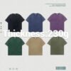 Custom Acid Wash 230 GSM Oversized Cotton T-Shirt NY0023 - Style 9F706B - product detail view 3