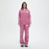 Custom Acid-Wash Zip Hoodie Tracksuit VW-38A5E5 - Style 38A5E5