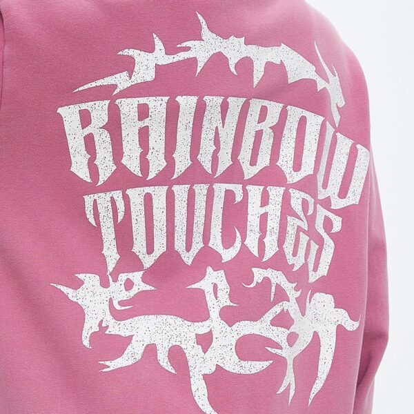Custom Acid-Wash Zip Hoodie Tracksuit VW-38A5E5 - Style 38A5E5 - product detail view 3
