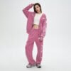 Custom Acid-Wash Zip Hoodie Tracksuit VW-38A5E5 - Style 38A5E5 - product detail view 7
