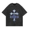 Custom Acid Washed Heavyweight Printed Streetwear T-Shirt - Style 886BC6 Custom Acid Washed Heavyweight Printed Streetwear T-Shirt - Style 886BC6