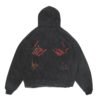 Custom Acid-Washed Oversized Graphic Pullover Hoodie - Style 39DA2C - product detail view 3