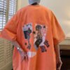 Custom Acid-Washed Oversized Graphic T-Shirt - Style FAD0E3 - product detail view 2 Custom Acid-Washed Oversized Graphic T-Shirt - Style FAD0E3 - product detail view 2