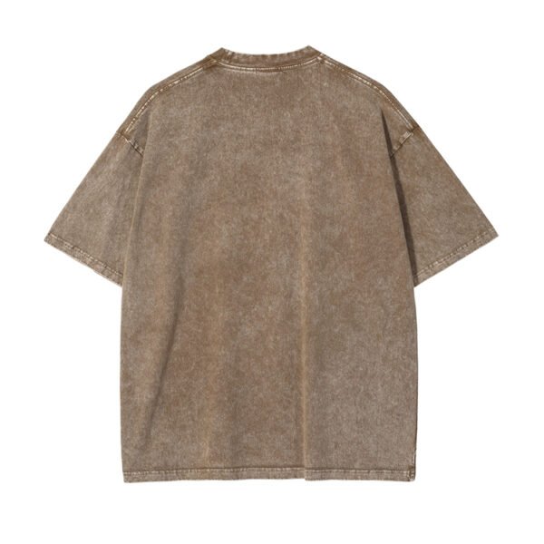Custom Acid-Washed Oversized Unisex T-Shirt 8040200 - Style 1C7D9D - product detail view 8