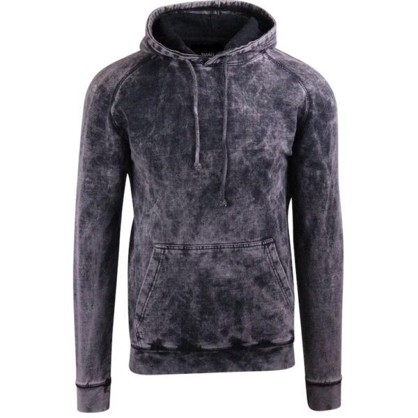 Custom Acid-Washed Pullover Hoodie - Style B09F1C - product detail view 2 Custom Acid-Washed Pullover Hoodie - Style B09F1C - product detail view 2
