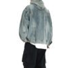 Custom Aged Denim Pullover Hoodie - Style 12498F - product detail view 2 Custom Aged Denim Pullover Hoodie - Style 12498F - product detail view 2