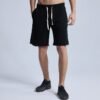 Custom Drawstring Raw-Hem Streetwear Shorts - Style 1B874B - product detail view 2