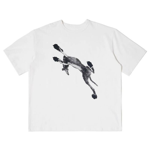 Custom 190GSM Animal Graphic Oversized T-Shirt - Style E7965D - product detail view 7 Custom 190GSM Animal Graphic Oversized T-Shirt - Style E7965D - product detail view 7