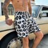 Custom Animal-Print Drawstring Streetwear Shorts - Style 6C8BDD - product detail view 7 Custom Animal-Print Drawstring Streetwear Shorts - Style 6C8BDD - product detail view 7