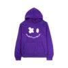 Custom Orange Loose-Fit Face Applique Hoodie - Style 8CCA8E - product detail view 9