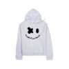 Custom Orange Loose-Fit Face Applique Hoodie - Style 8CCA8E - product detail view 11