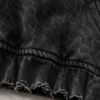 Custom Washed Applique Rhinestone Zip Hoodie - Style 178D2D - product detail view 8 Custom Washed Applique Rhinestone Zip Hoodie - Style 178D2D - product detail view 8