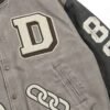 Custom Applique Varsity Bomber Jacket 710-09 - Style 1CE58E - product detail view 3
