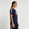 Custom 07 Athletic Stripe Ringer T-Shirt - Style EB6456 - product detail view 3