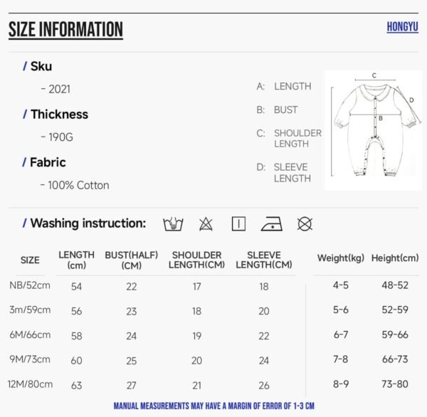Custom Baby Long-Sleeve Footed One-Piece - 2021 - Style 00CC29 - product detail view 5 Custom Baby Long-Sleeve Footed One-Piece - 2021 - Style 00CC29 - product detail view 5