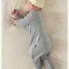 Custom Long Sleeve Baby Interlock Romper 2020 - Style 95B7A6 - product detail view 13