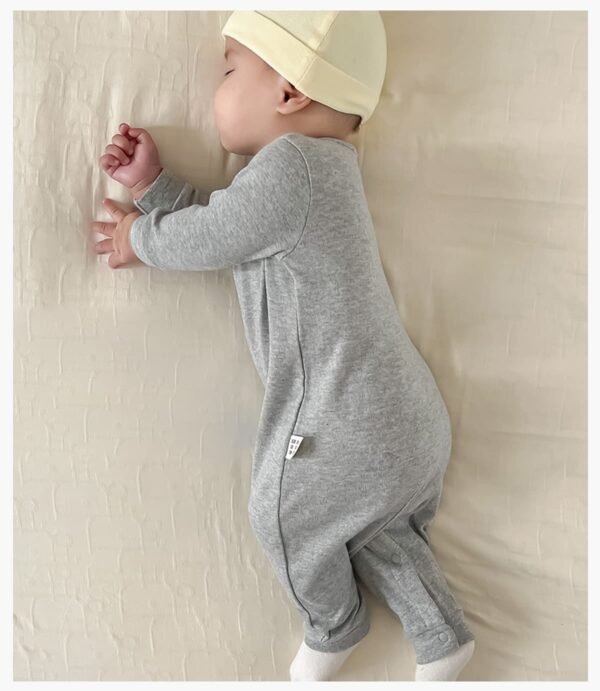 Custom Long Sleeve Baby Interlock Romper 2020 - Style 95B7A6 - product detail view 13