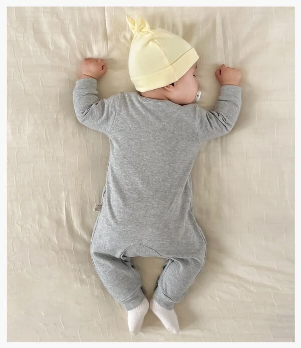 Custom Long Sleeve Baby Interlock Romper 2020 - Style 95B7A6 - product detail view 14