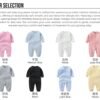 Custom Long Sleeve Baby Interlock Romper 2020 - Style 95B7A6 - product detail view 6