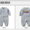 Custom Long Sleeve Baby Interlock Romper 2020 - Style 95B7A6 - product detail view 10
