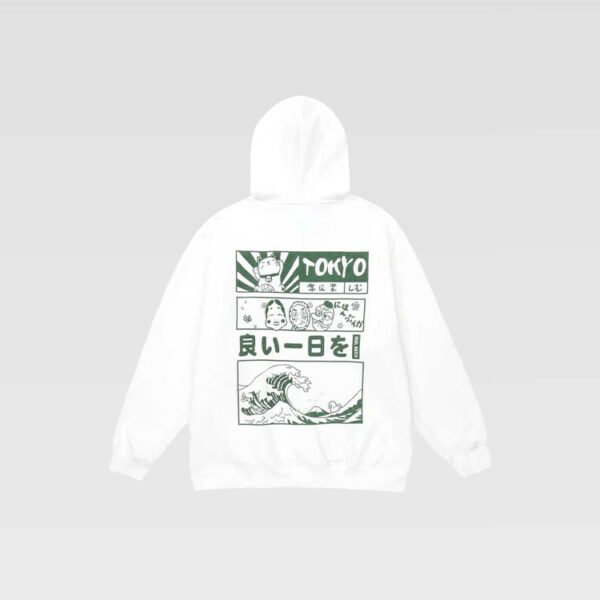 Custom Back-Panel Digital Print Hooded Sweatshirt - Style 4CA19E - product detail view 2 Custom Back-Panel Digital Print Hooded Sweatshirt - Style 4CA19E - product detail view 2