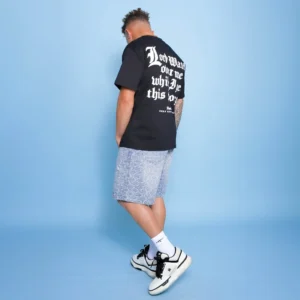 Custom Back Statement Oversized T-Shirt | VW-A8D2 - Style A8D21D