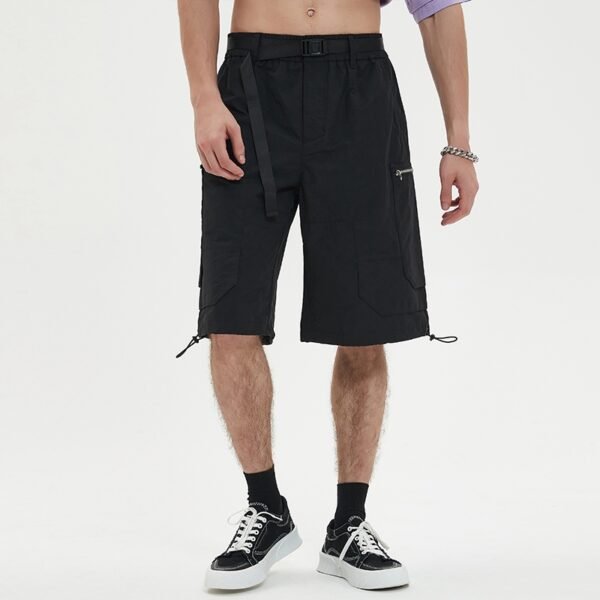 Custom Baggy Zip-Pocket Cargo Shorts - Style 5C27C7 - product detail view 2