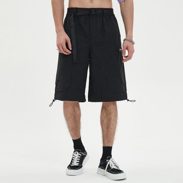 Custom Baggy Zip-Pocket Cargo Shorts - Style 5C27C7 - product detail view 3