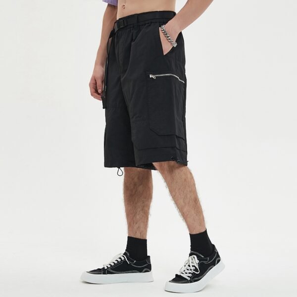 Custom Baggy Zip-Pocket Cargo Shorts - Style 5C27C7 - product detail view 4