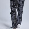 Custom Bandana Print Multi-Pocket Cargo Pants - Style 48B0DD - product detail view 4 Custom Bandana Print Multi-Pocket Cargo Pants - Style 48B0DD - product detail view 4