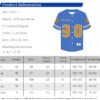 Custom Contrast-Number Baseball Jersey Shorts YQ292 - Style ACC4E6 - product detail view 7 Custom Contrast-Number Baseball Jersey Shorts YQ292 - Style ACC4E6 - product detail view 7