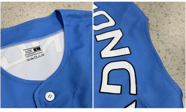 Custom Contrast-Number Baseball Jersey Shorts YQ292 - Style ACC4E6 - product detail view 10 Custom Contrast-Number Baseball Jersey Shorts YQ292 - Style ACC4E6 - product detail view 10