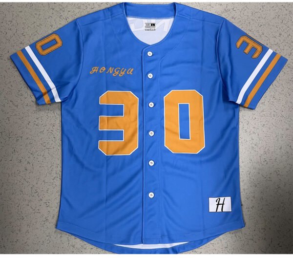 Custom Contrast-Number Baseball Jersey Shorts YQ292 - Style ACC4E6 - product detail view 12 Custom Contrast-Number Baseball Jersey Shorts YQ292 - Style ACC4E6 - product detail view 12